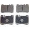 Wagner Brakes 89-86 M-Benz 560Sl Semi-Metalc Pad, Mx424 MX424 - alternate 2